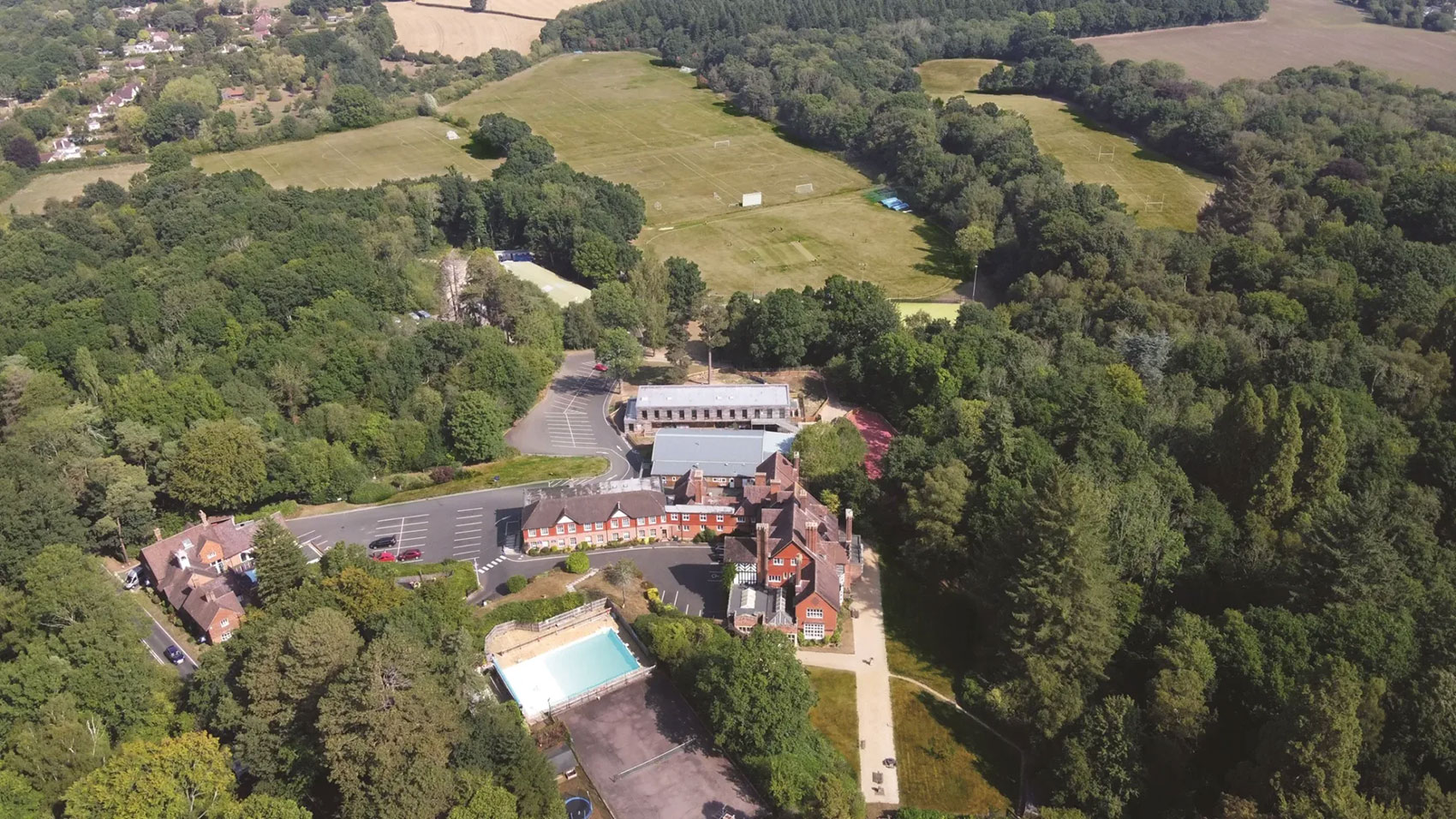 Claremont School - Prep Site Drone